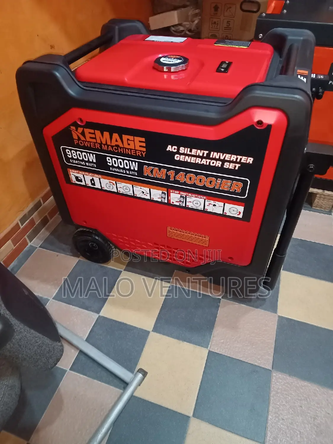 10kva Kemage Inverter Remote Start Generator
