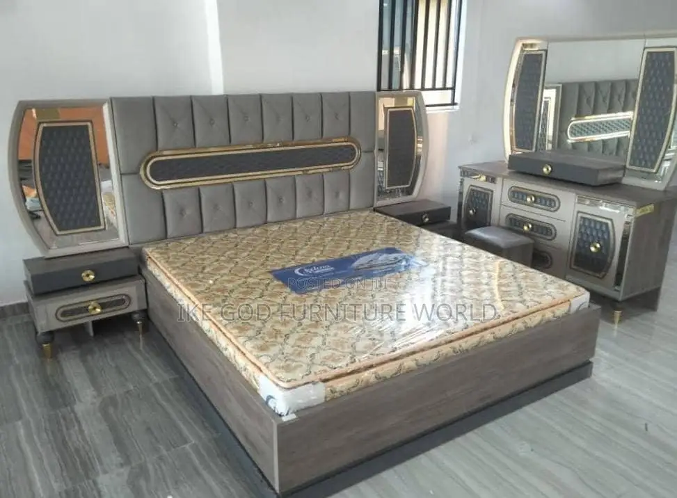 6by7 Imported Turkish Family Bed With Dressing Mirror