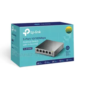Tp-Link 5-Port 10/100mbps Desktop Switch With 4-Port Poe (Tl