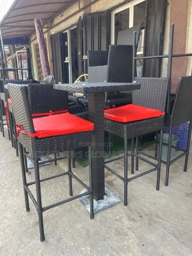 Two Seater High Bar Stool