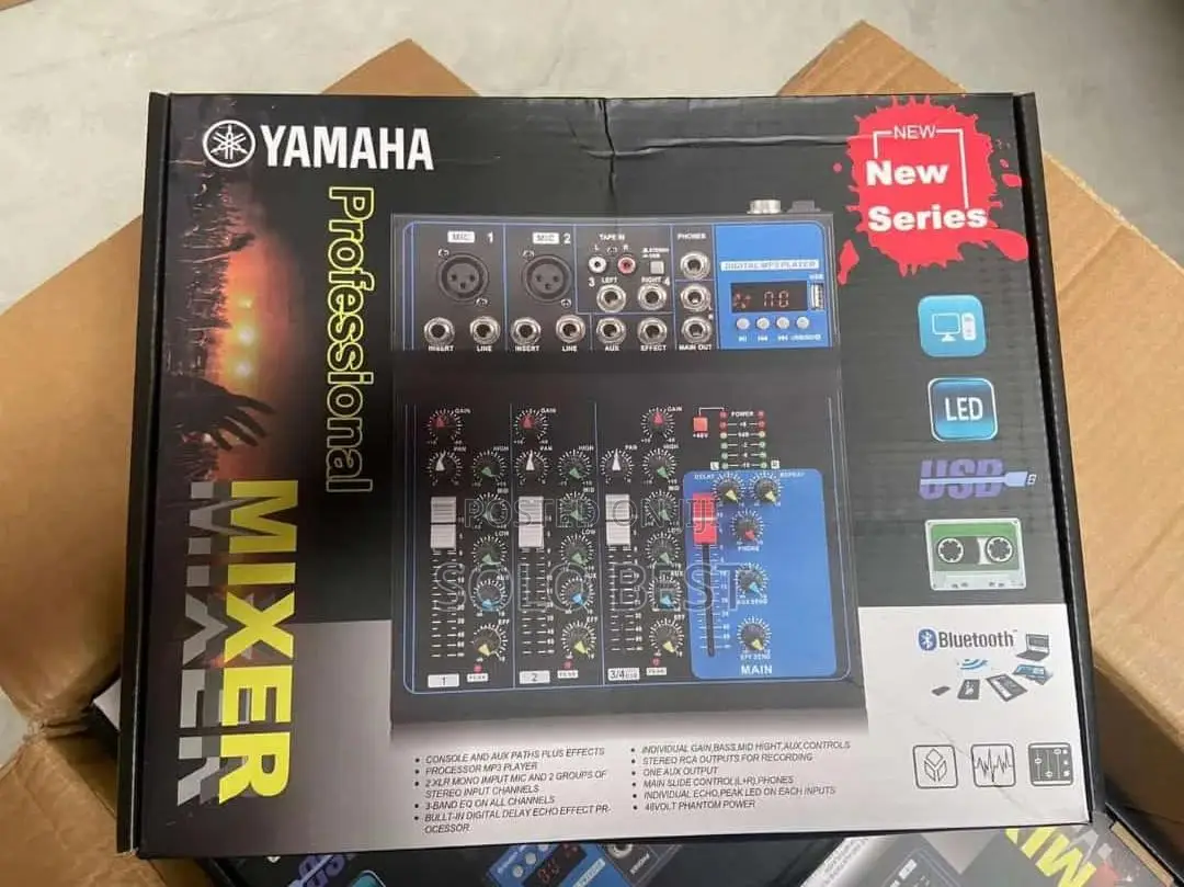 F 4 Channel Mini Mixer
