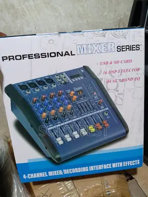 4 Channel Powered Yamaha Mixer With USB