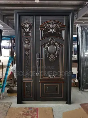 Copper Cast Security Door