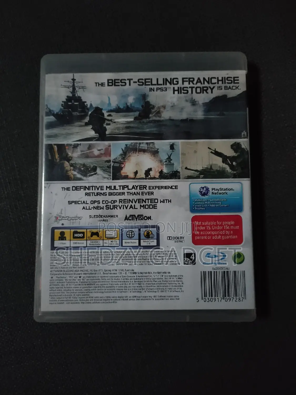 Call of Duty(Modern War 3) Ps3
