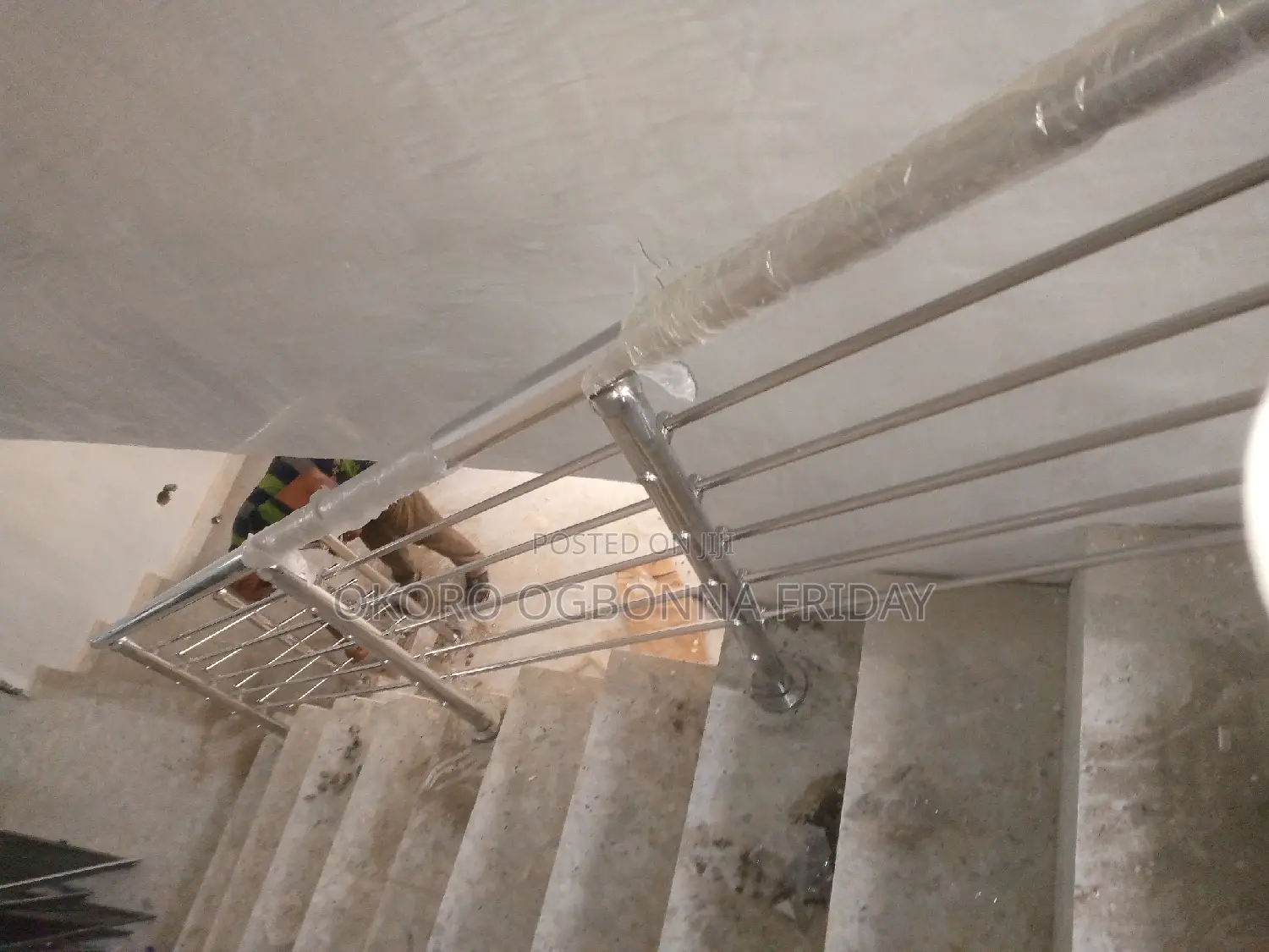 Silver Stainless Handrail