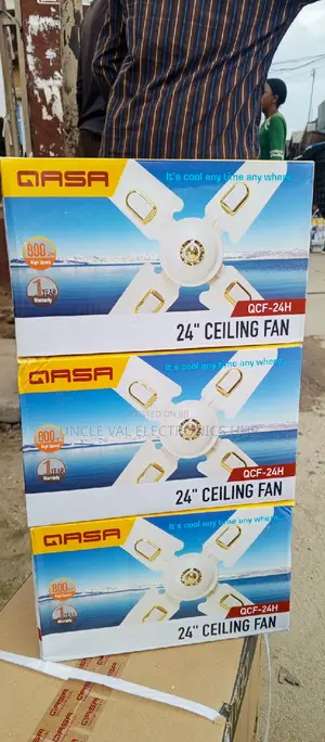 Qasa Short Blade Ceiling Fan 24"