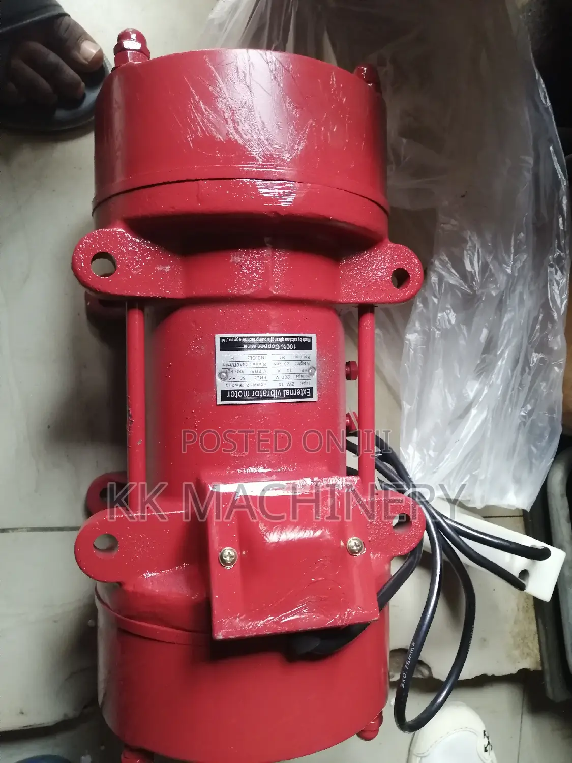 Vibrating Machine 3HP