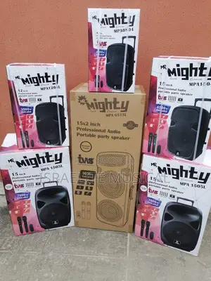 Nice Quality Loud Pa-System With 2 Wirless Microphones