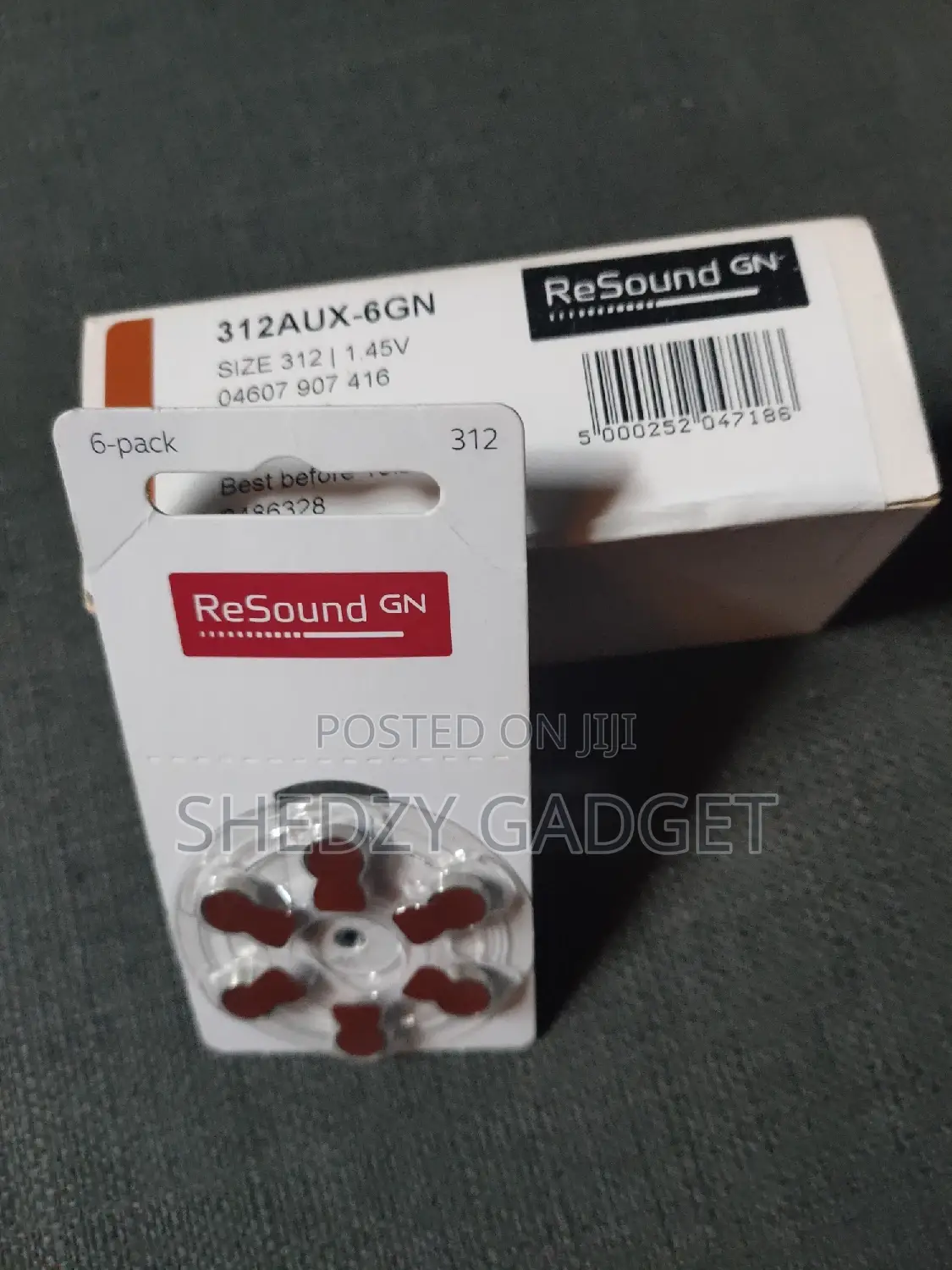 251
Resound GN Size312 Hearing Aid Battery