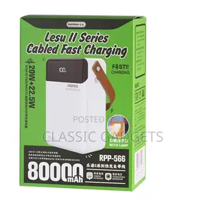 Photo - Remax RPP-566 Power Bank 80000mah 22.5W