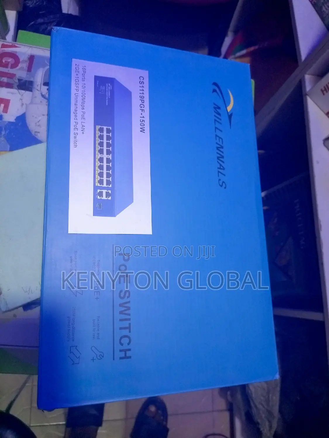 16 Port Poe Plus Switch