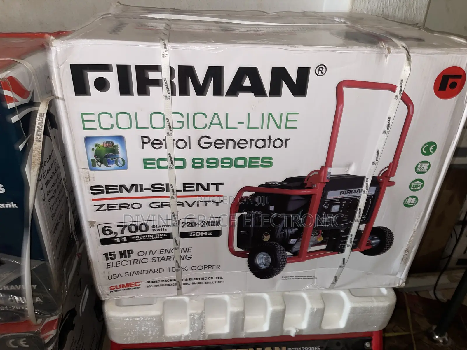 7.5kva Sumec Firman Generatoor