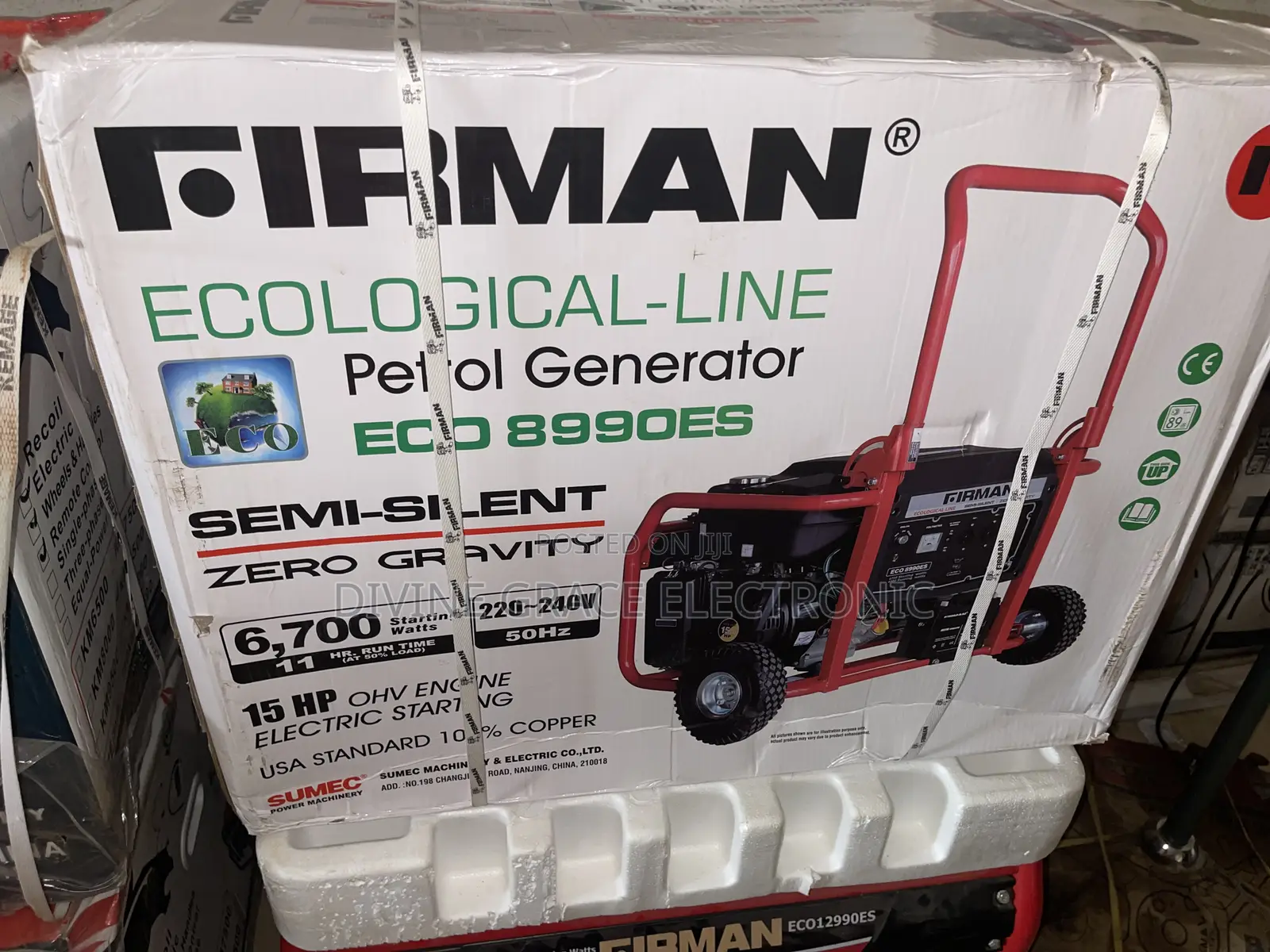7.5kva Sumec Firman Generatoor