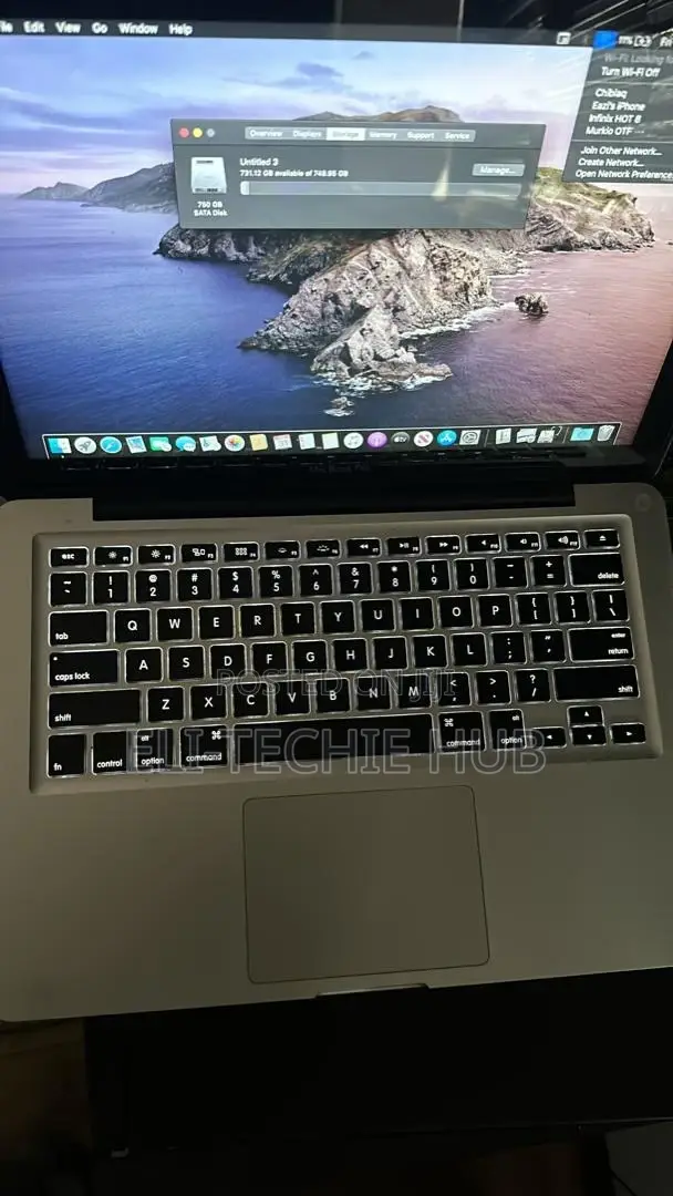 Laptop Apple MacBook 2012 8GB Intel Core I5 HDD 500GB