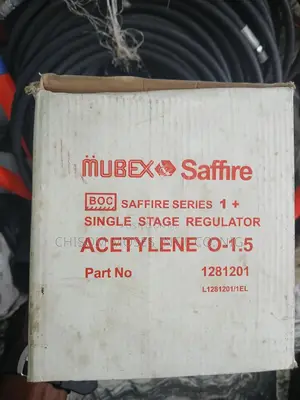 Murex Saffire Single Stage Acetylene Regulator