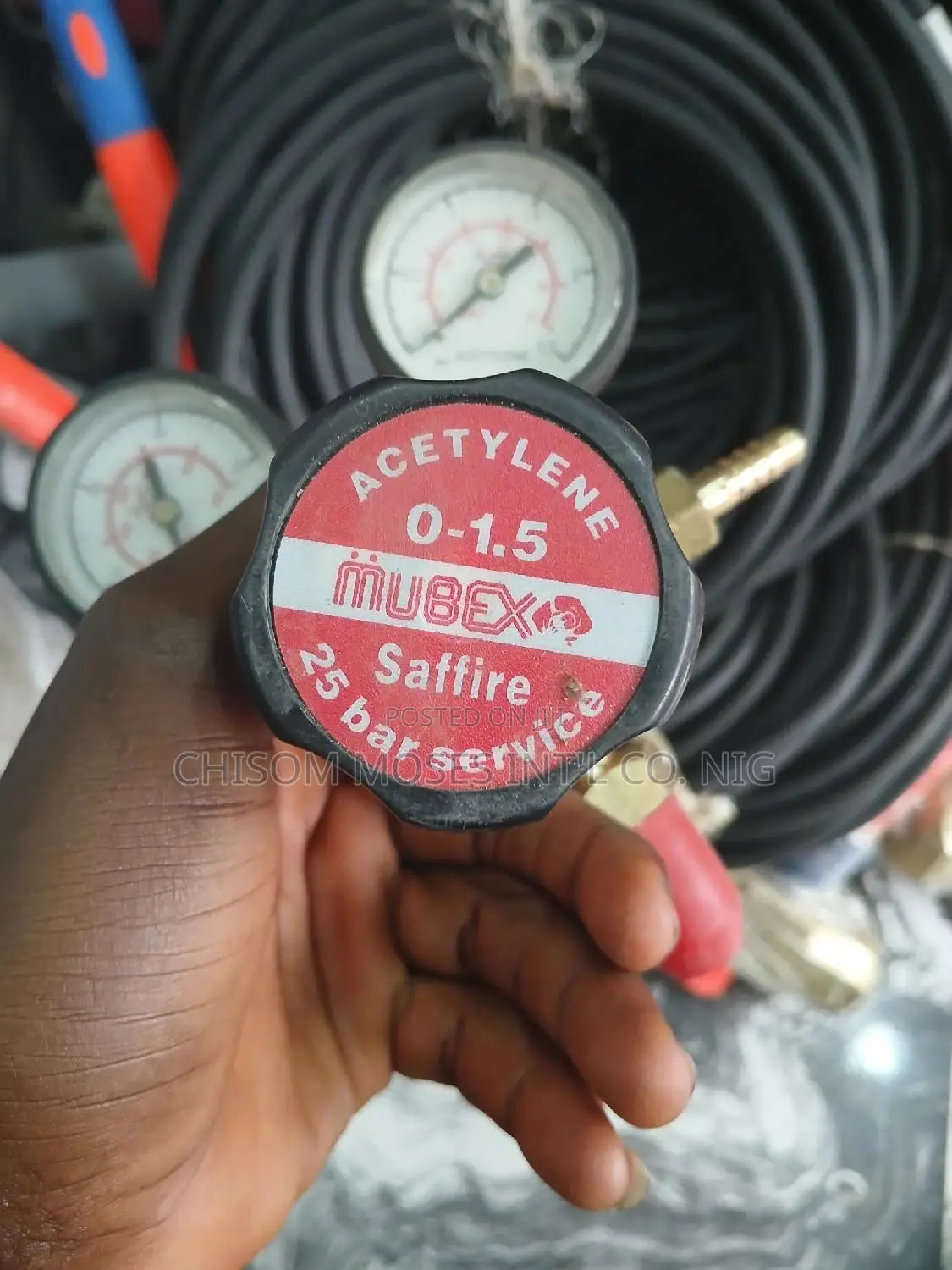 Murex Saffire Single Stage Acetylene Regulator