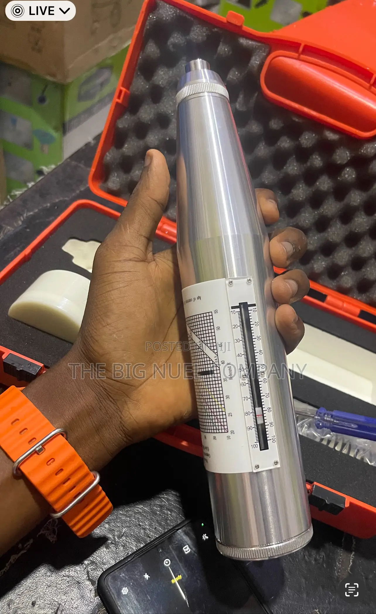 Strong Concrete Test Hammer