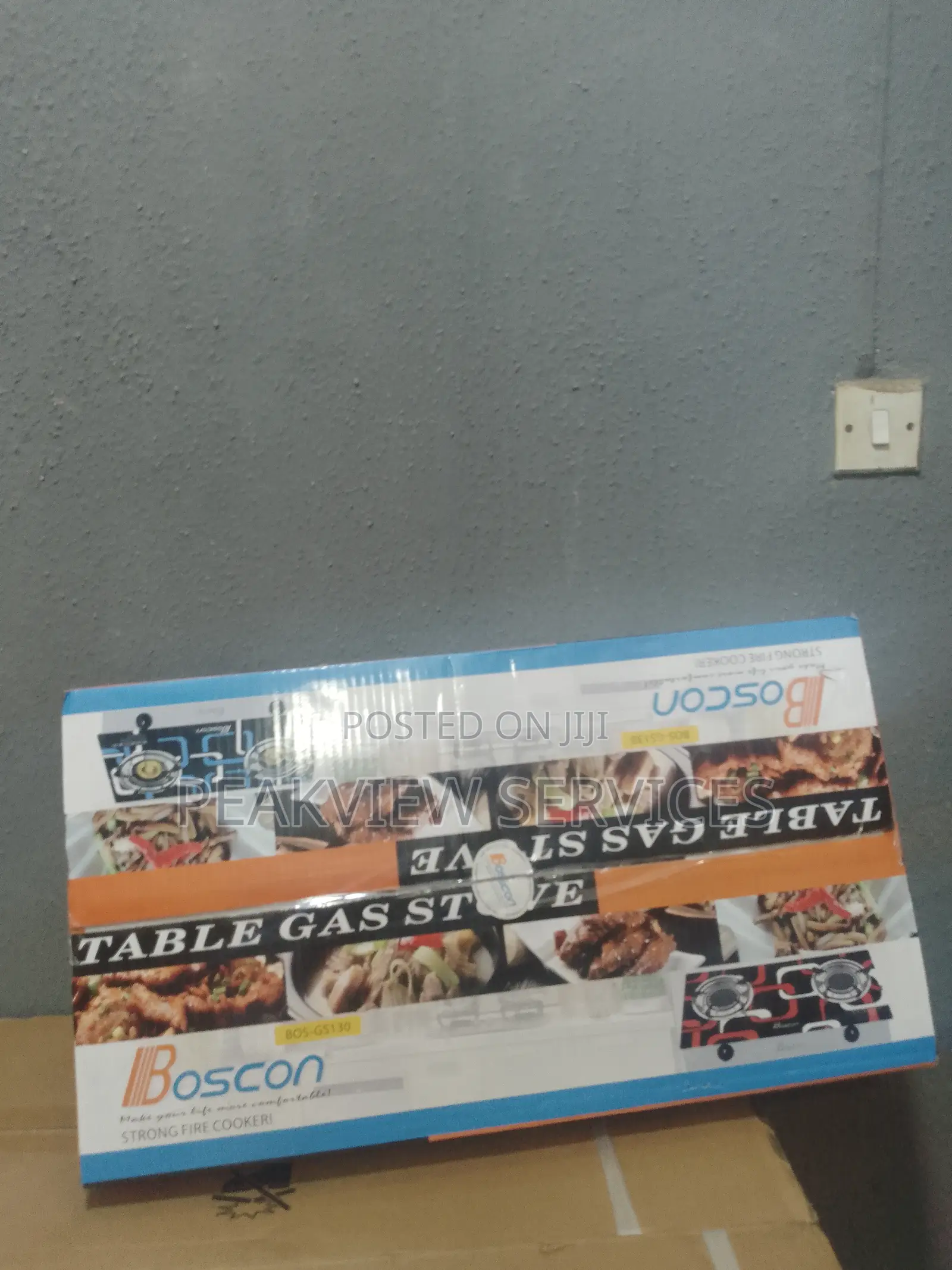 Boscon 2 Burner Table Top Gas Cooker