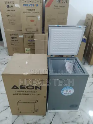 High Efficiency Aeon 100l Chest Freezer.