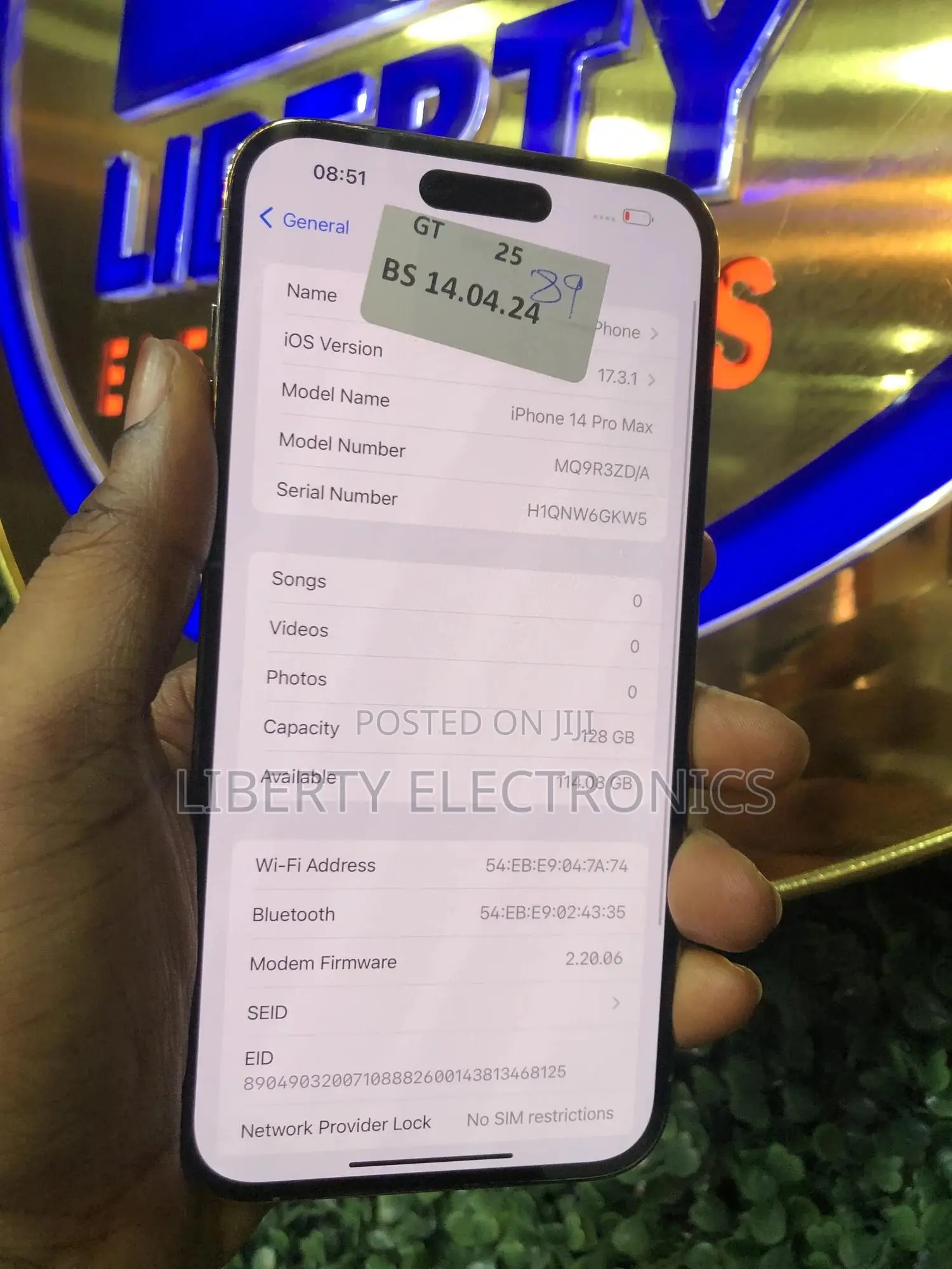 Apple iPhone 14 Pro Max 128 GB Gold