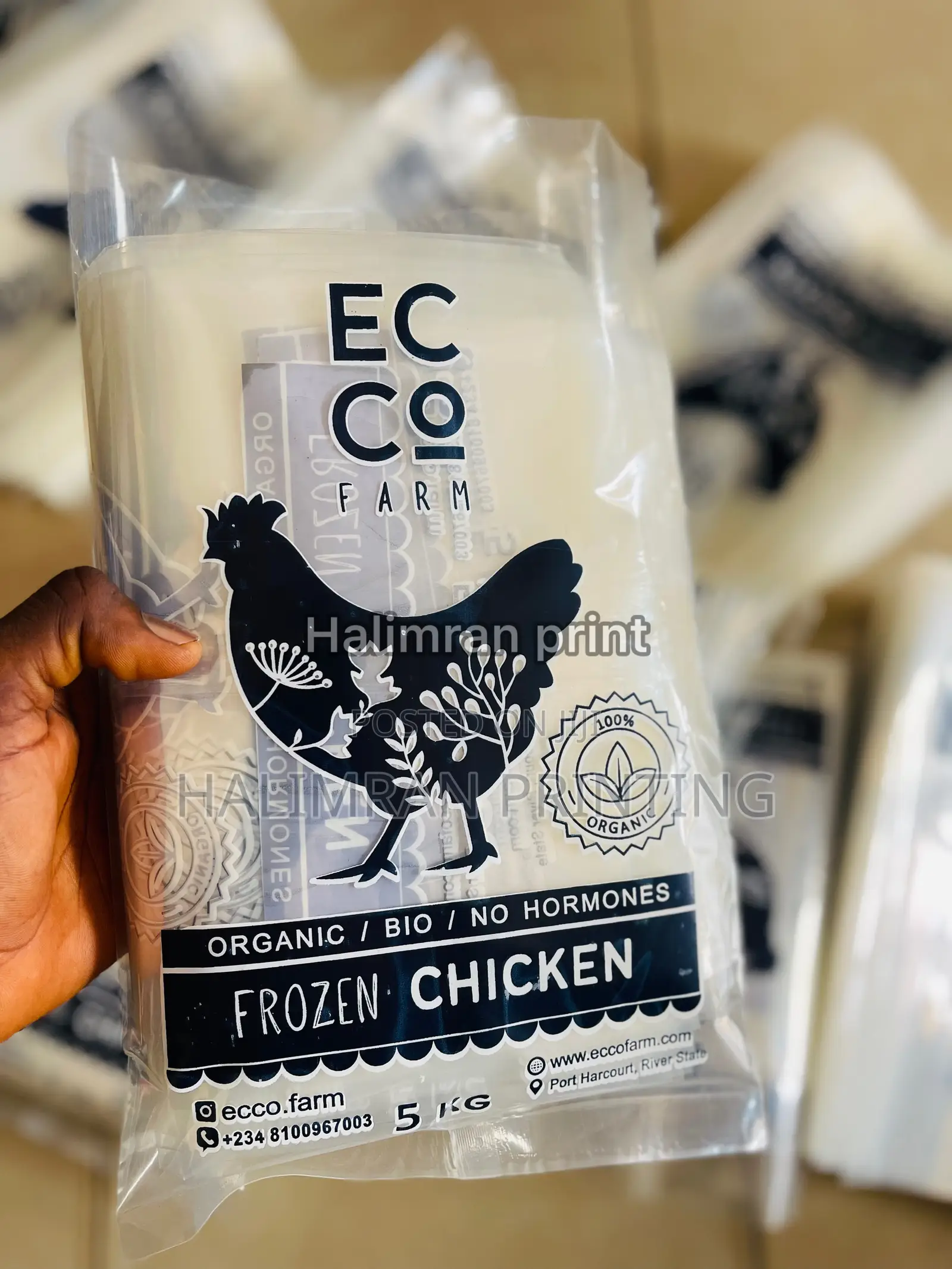 Thick Transparent Packaging Bag Printing Abuja. Wrapper