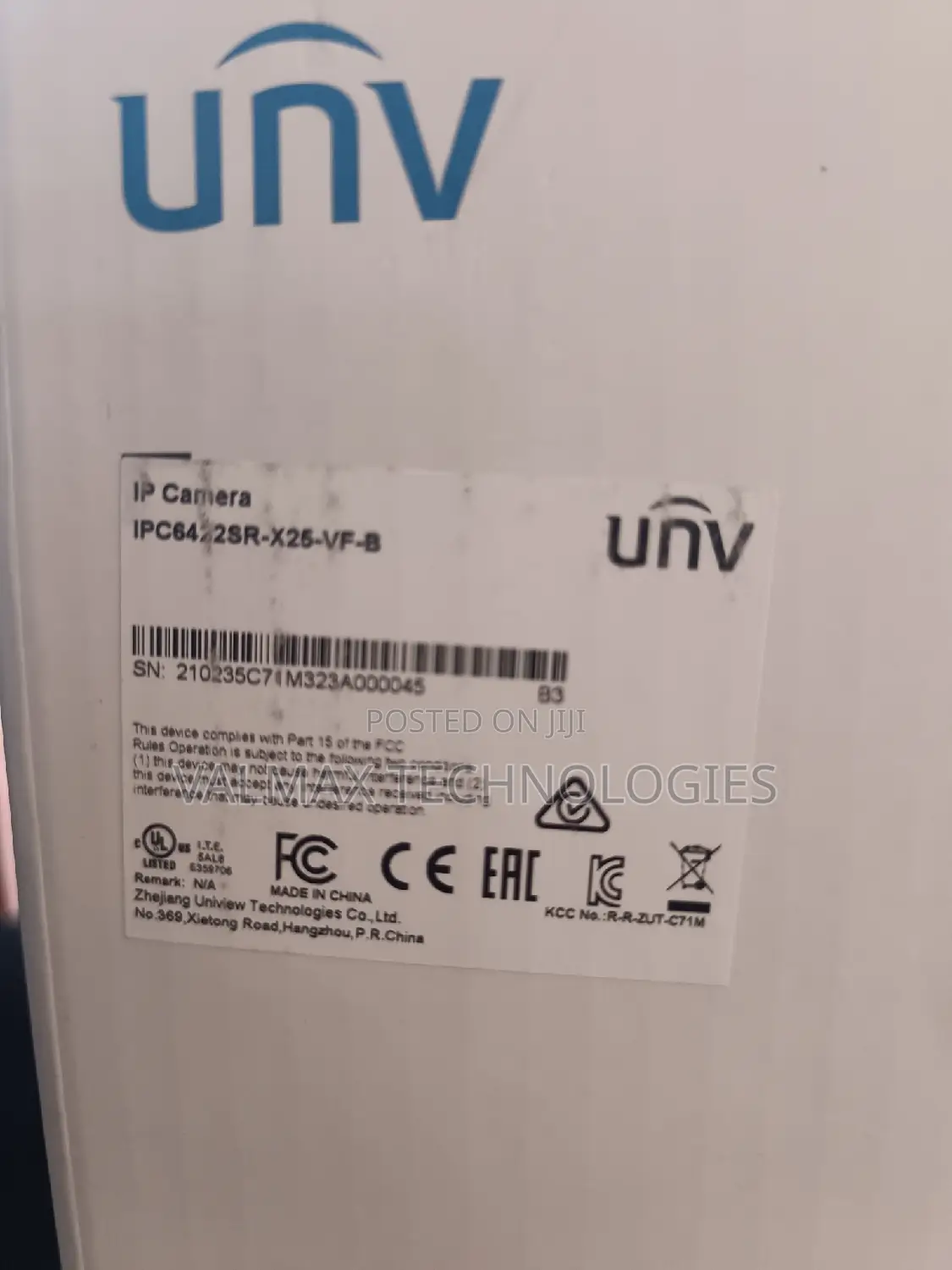 Unv 2mp IP PTZ Camera