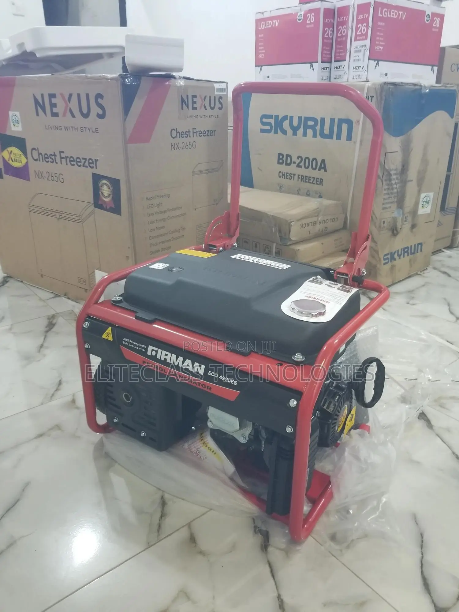 New Sumec Firman Generator Eco 4990es.