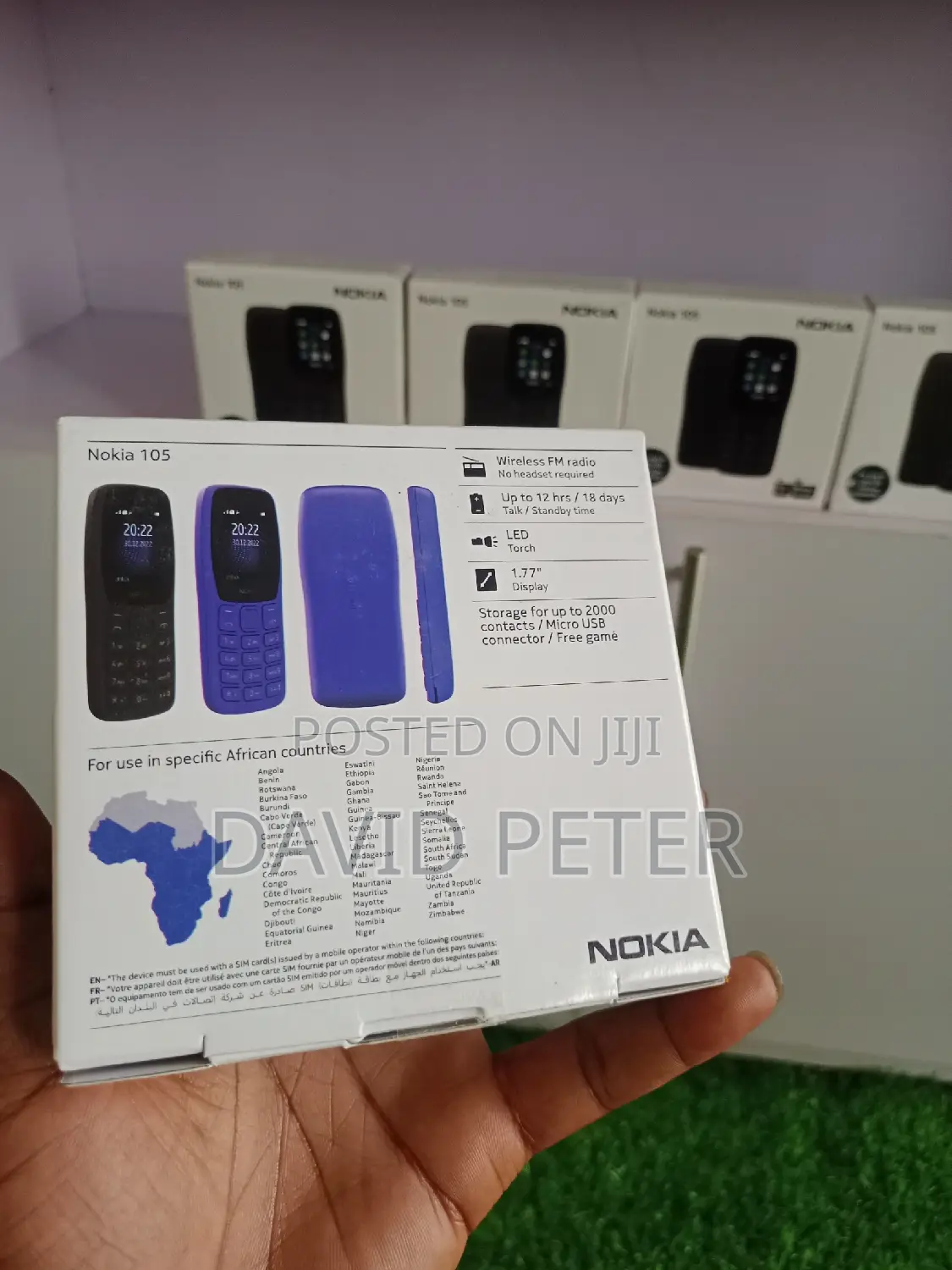 New Nokia 105 Black