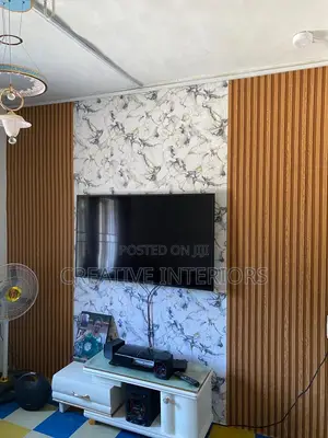3d Exclusive Marble/Fluted Wallpaper