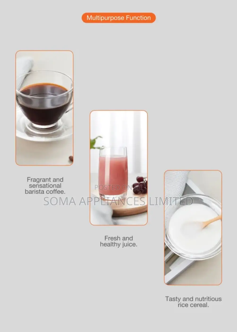 Automatic Blender /Water Dispenser /Juicer /Coffee Machine