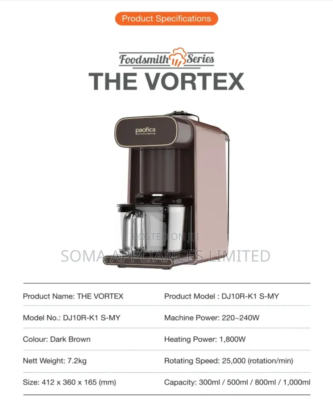 Automatic Blender /Water Dispenser /Juicer /Coffee Machine