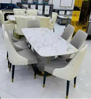 Marble Dinning Table Set