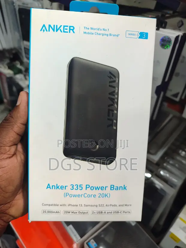 Anker 335 Power Bank 20,000mah 20w for sale - DGS Store  Price:  100,000  on Jiji.ng [Ikeja]