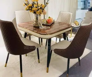 4seater Imported Turkish Marble Dining Table