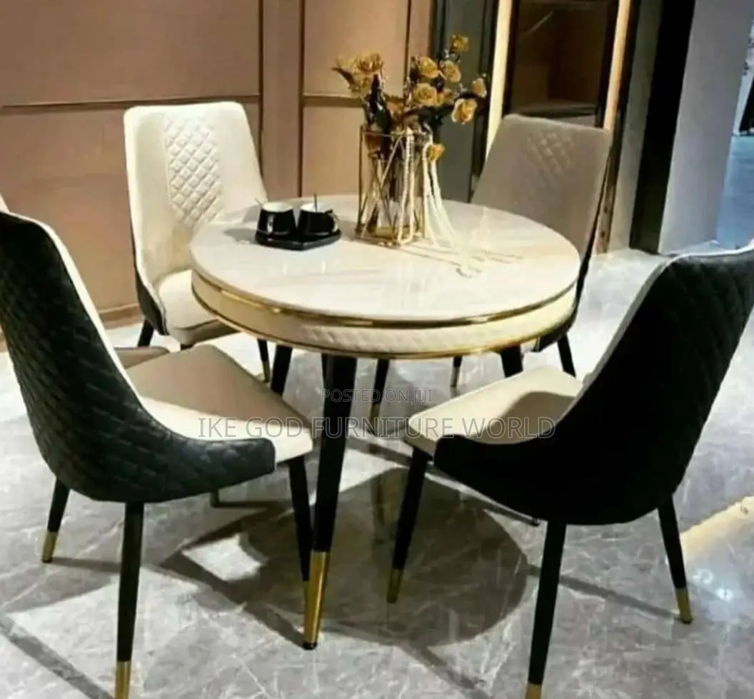 4seater Imported Turkish Marble Dining Table