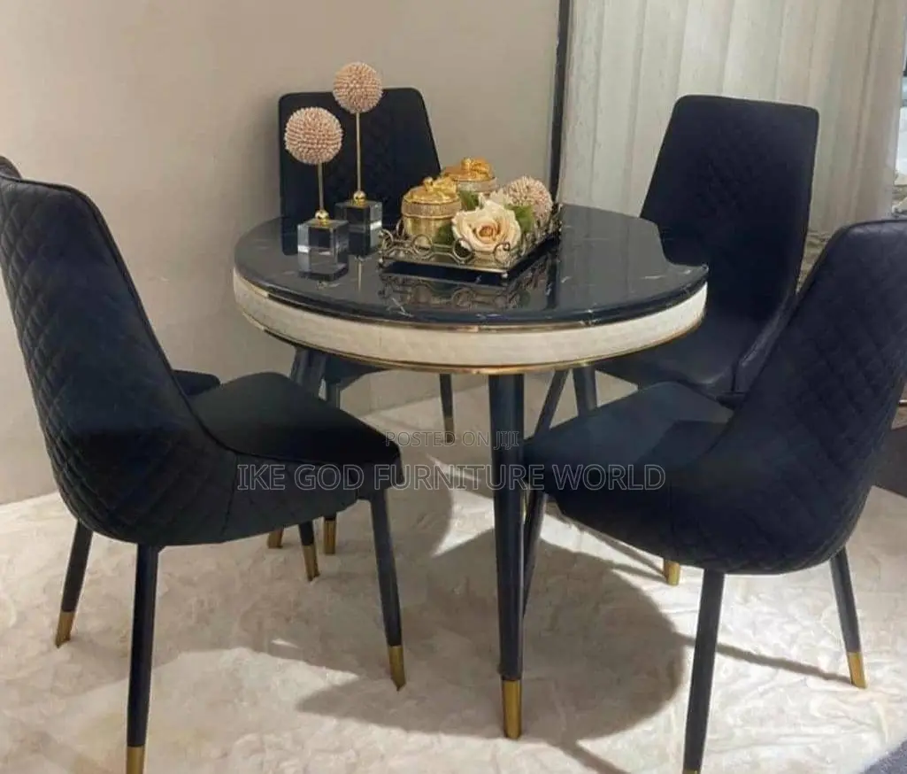 4seater Imported Turkish Marble Dining Table