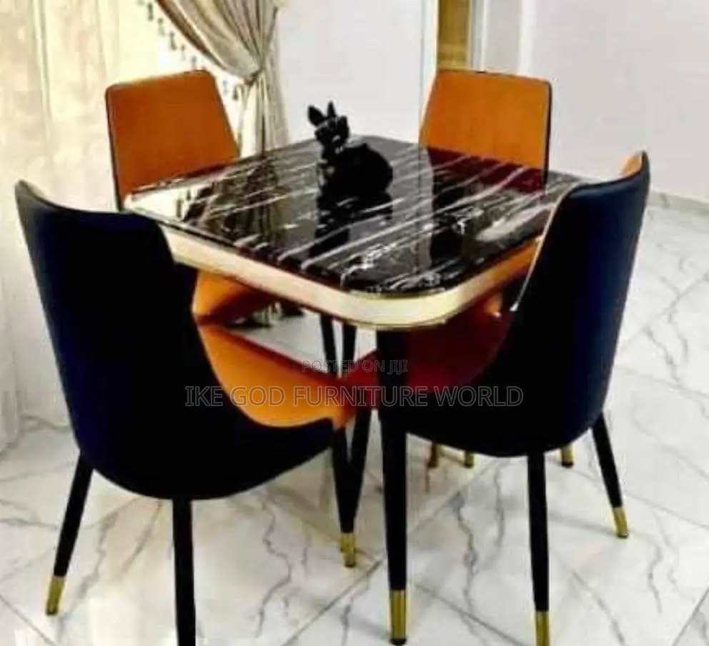 4seater Imported Turkish Marble Dining Table