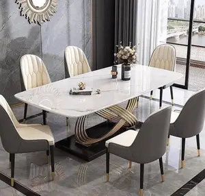 6seater Imported Turkish Marble Dining Table