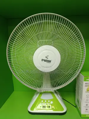 Iwin Rechargeable Table Solar Fan and Power Bank