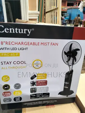 Century Rechargeable Mist Fan 18