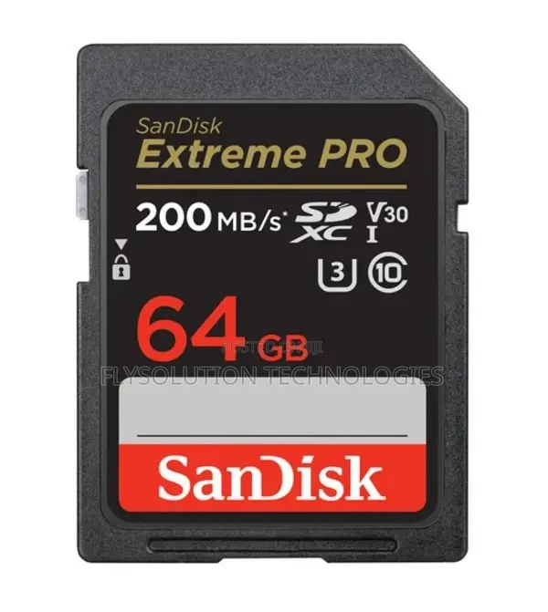 Sandisk 64GB Extreme PRO UHS-I SDXC Memory Card