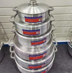 Quality Cooking Pots(Complete Set ) Pure Steel