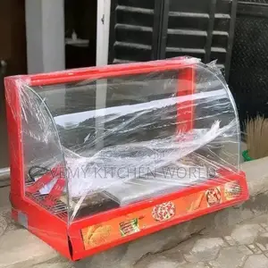 Snacks Warmer 3plates Red