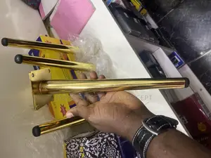 Gold Plated Sofa / Table Leg - 12 Inches
