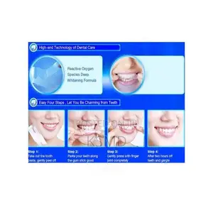 7pcs Advanced Teeth Whitening Strips Oral Hygiene Dental