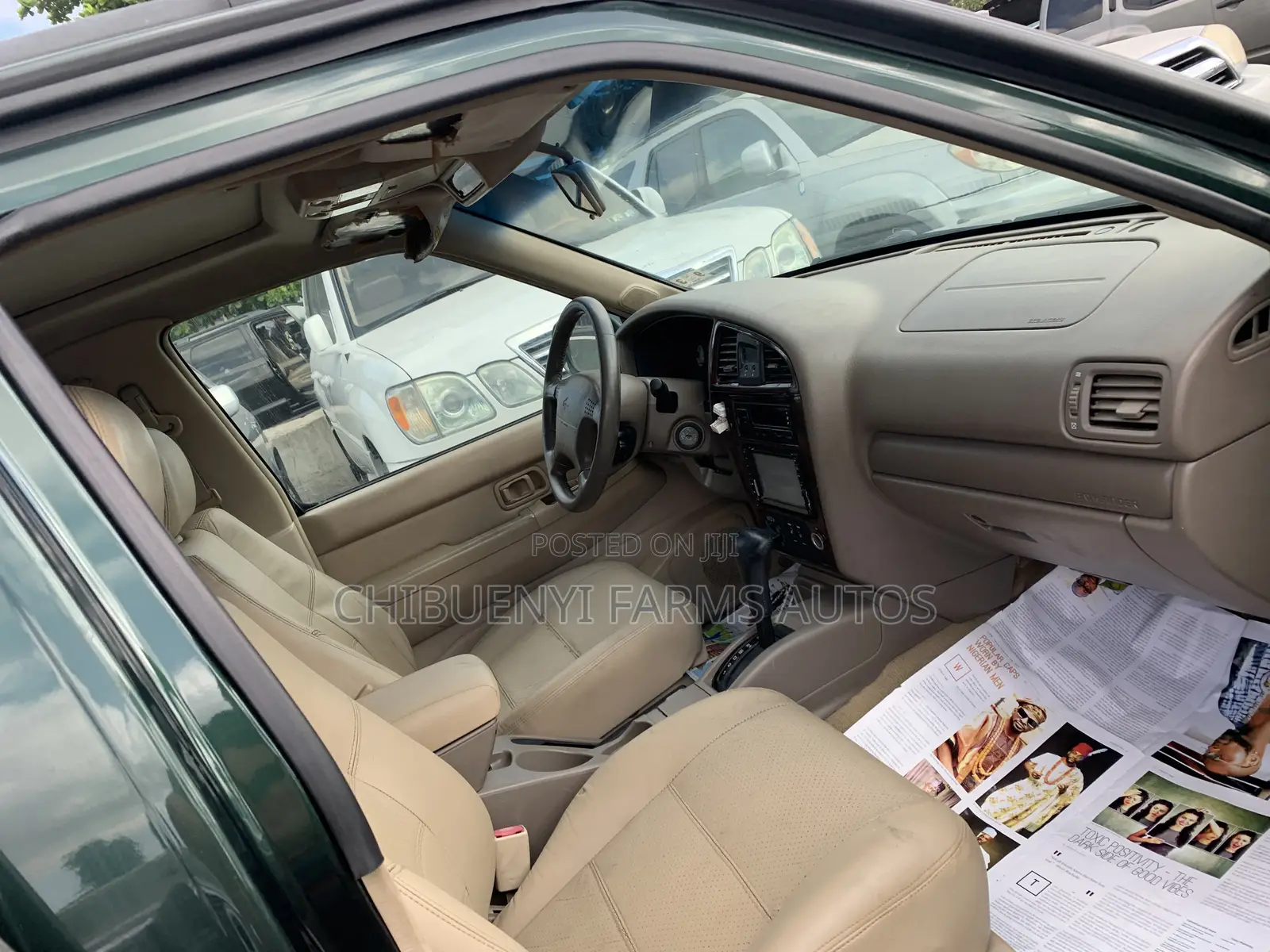 Nissan Pathfinder Automatic 2001 Green
