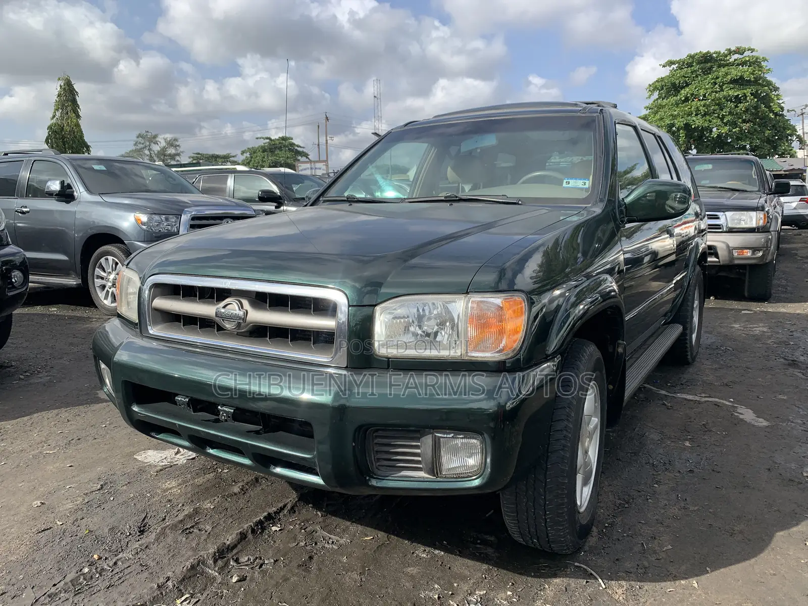 Nissan Pathfinder Automatic 2001 Green
