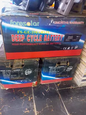 250ah 12V FORESOLAR Dry Cell Battery Available