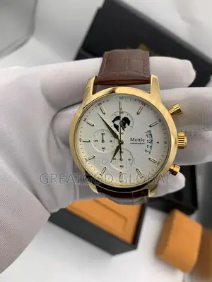 Mettle Luxury Leather Watch This Water Resistant