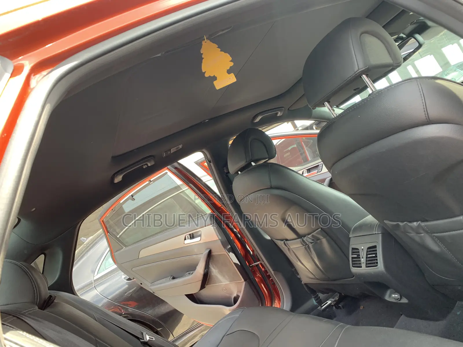 Hyundai Sonata 2015 Orange